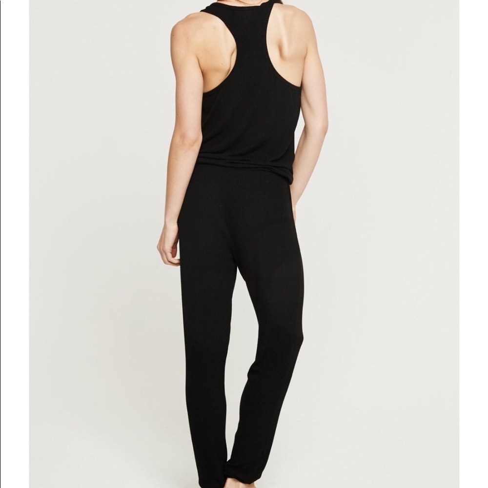 Spiritual Gangster Racerback Ballet Rib Jumpsuit - Picture 3 of 8